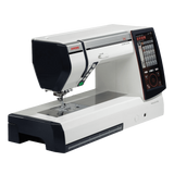 Janome Horizon Memory Craft 12000 Embroidery And Sewing Machine Includes Free Bonus Accessories