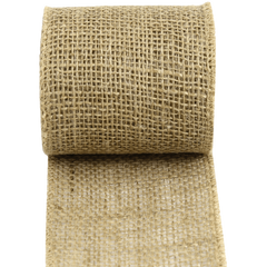 Kel Toy High Quality Jute Burlap Ribbon 4 Inch By 10 Yard